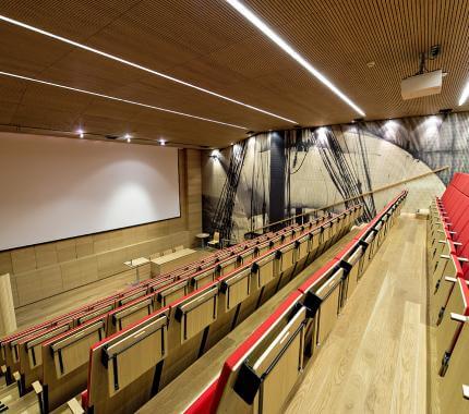 Sjöfartsmuseum auditorium